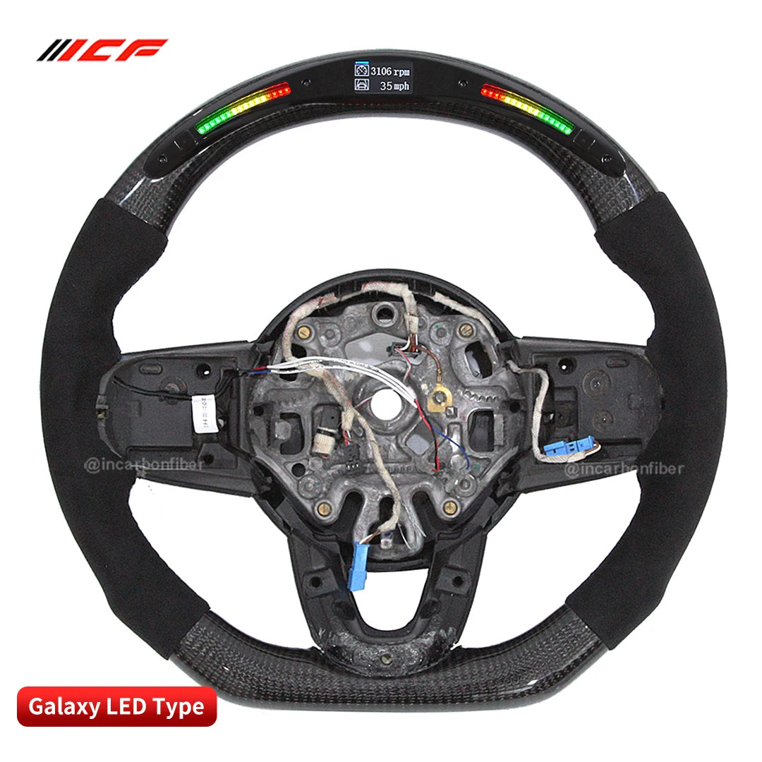Carbon Fiber LED Steering Wheel for Mini Cooper F55 F56 Countryman Clubman F58 F59 F60 F61
