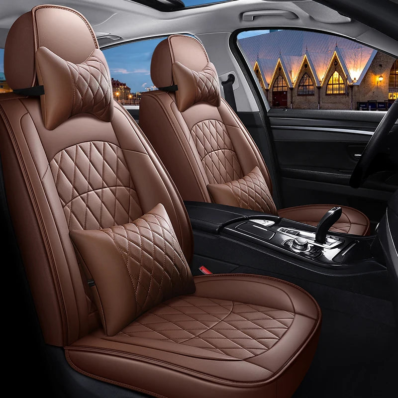 Leather Car Seat Cover For Bmw X5 E70 E53 F15 F85 X6 X7 X2 X1 X4 F39 X3 E83 F25 X3 G01 F97 Car Accessories