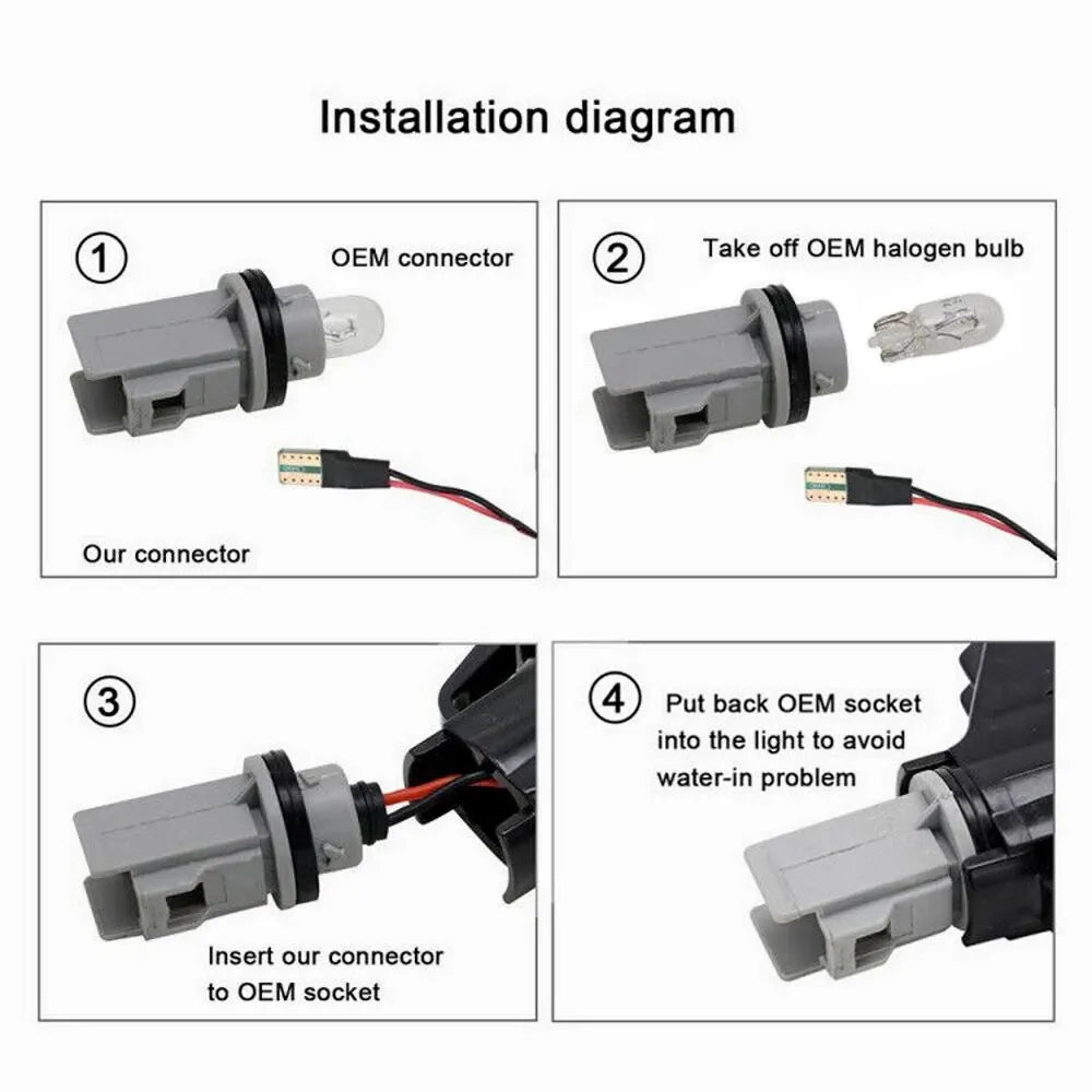 2pcs for BMW Led Dynamic Side Marker Turn Signal Light Sequential Blinker Light for E90 E91 E92 E93 E60 E87 E82 E46 Error Free
