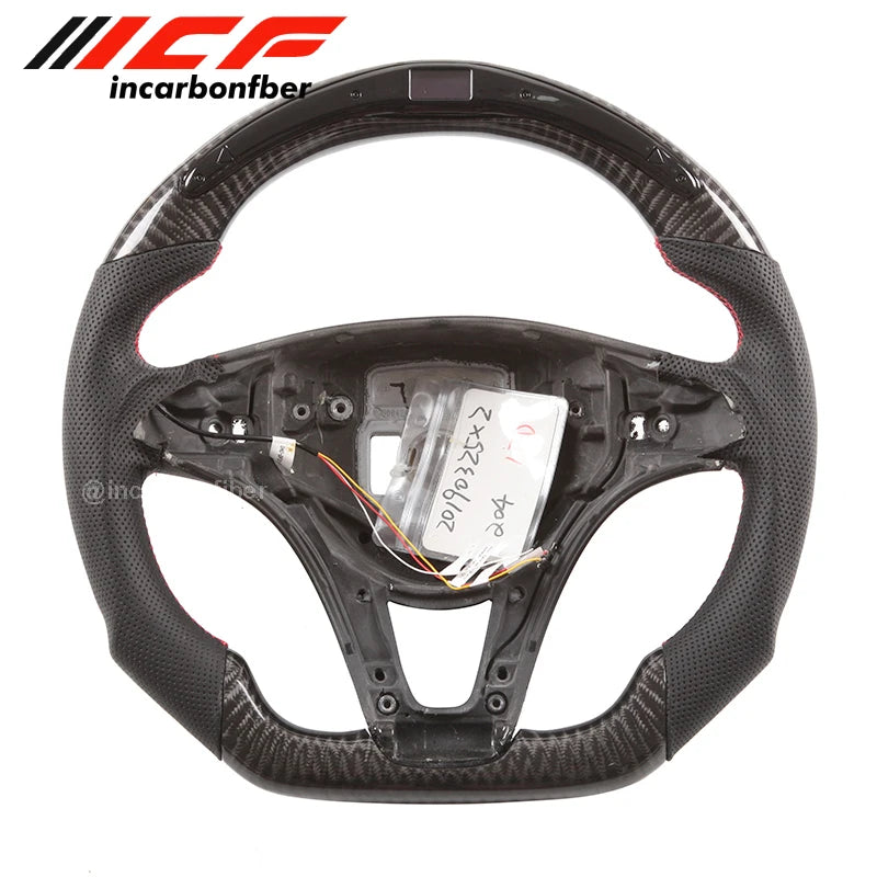 Carbon Fiber customized LED Steering Wheel for GLA GLK CLA CLS SL X156 X204 C117,X117 W218, W204 W205