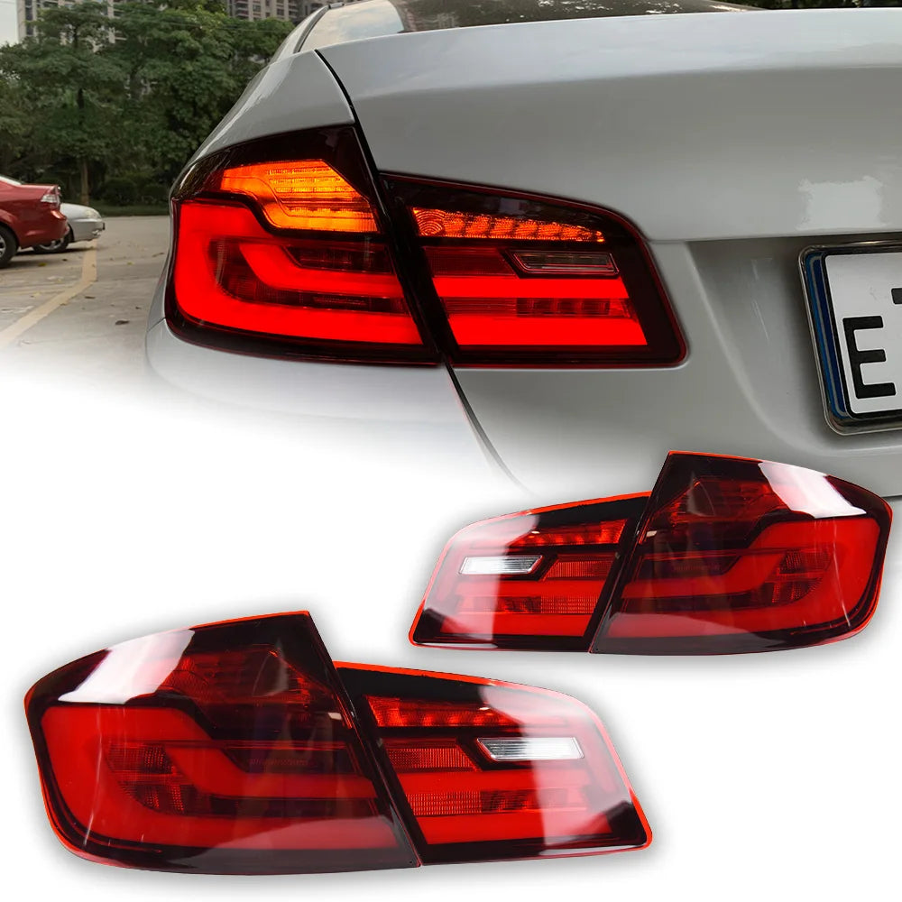 AKD Car Styling Tail Lamp for BMW F10 Tail Lights 2010-2016 F18 LED Tail Light 525i 530i 520i DRL Brake Reverse Auto Accessories