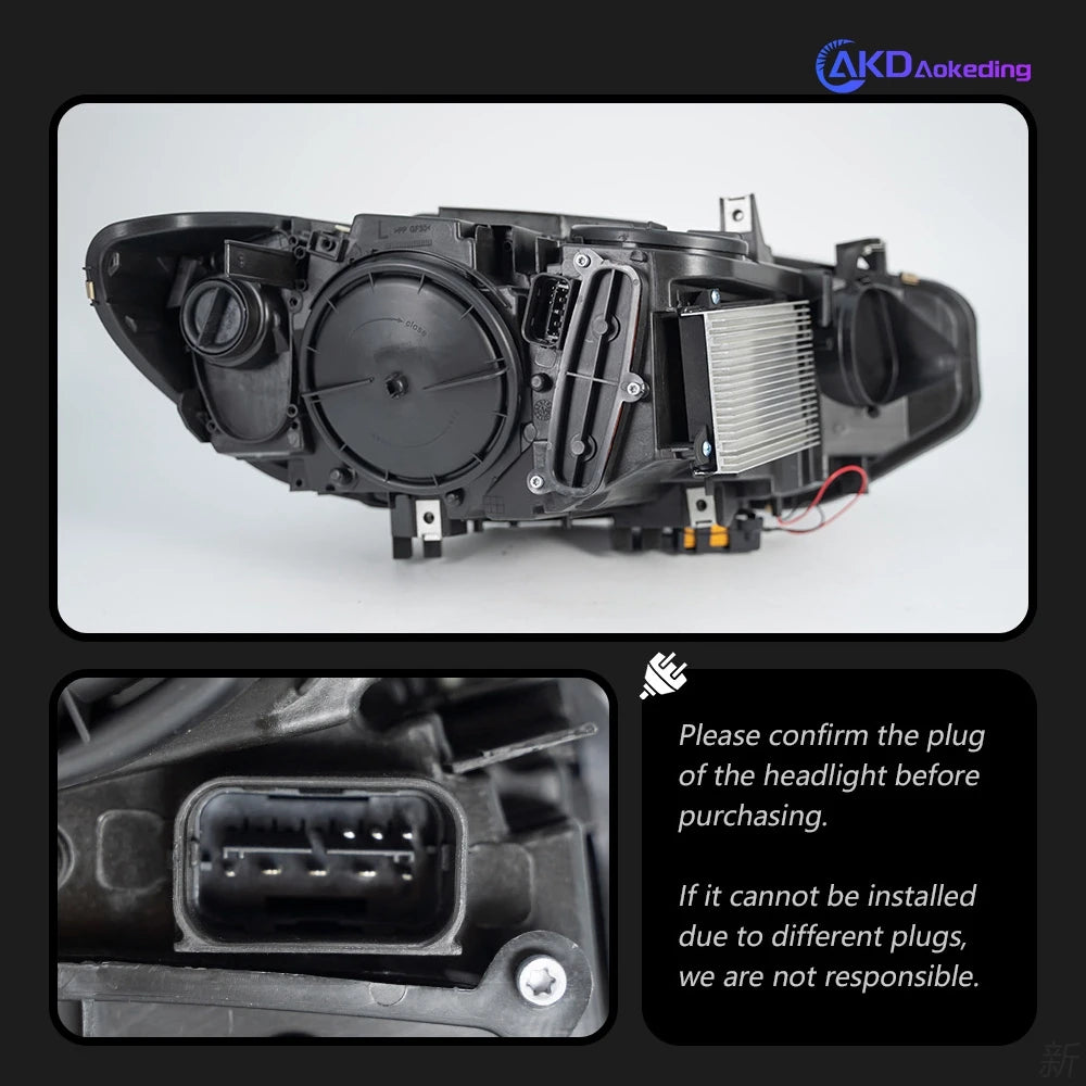 AKD Car Styling Head Lamp for BMW F32 LED Headlight Laser Design F36 F80 F33 DRL 425i 428i 430i 435i Dynamic Signal Automotive