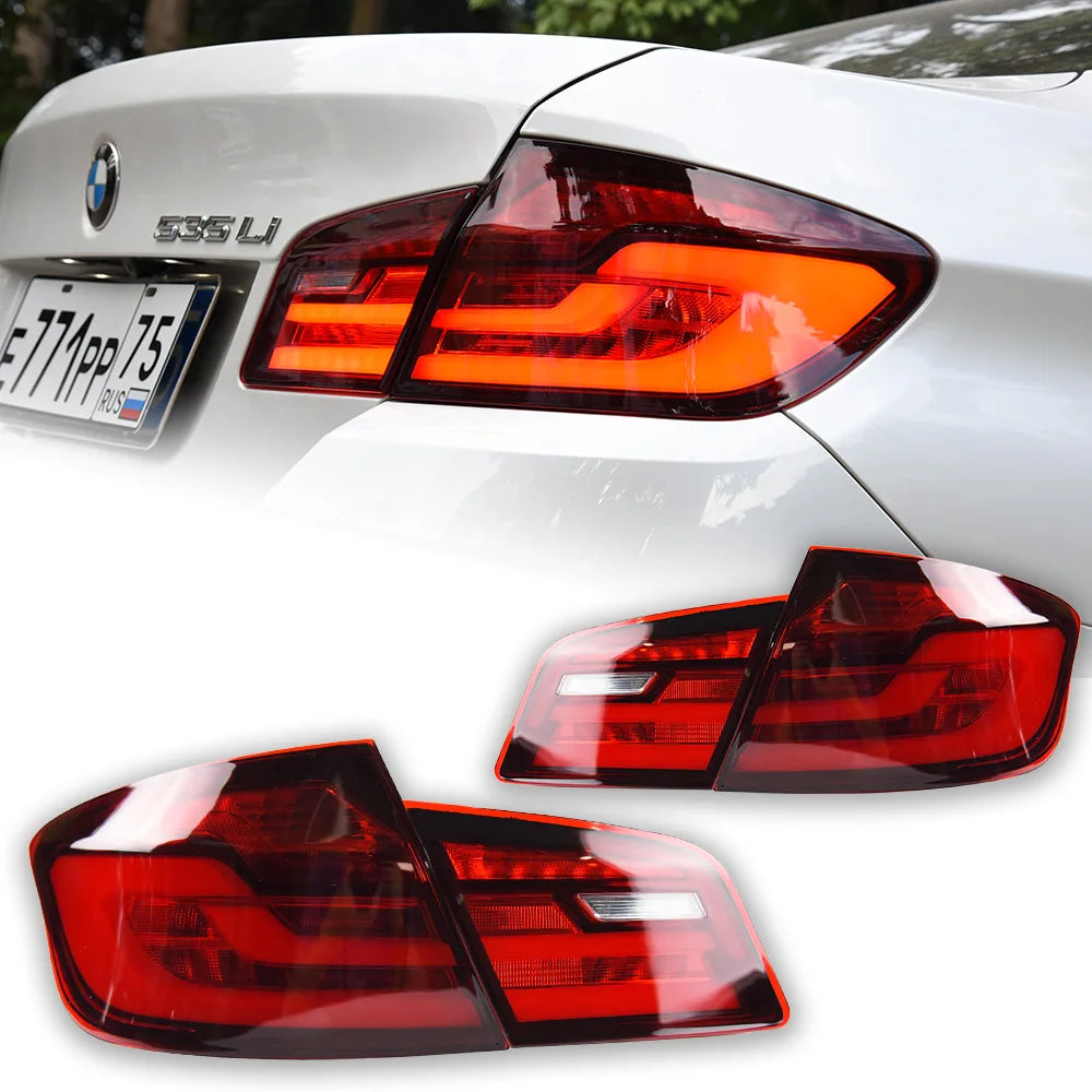 AKD Car Styling Tail Lamp for BMW F10 Tail Lights 2010-2016 F18 LED Tail Light 525i 530i 520i DRL Brake Reverse Auto Accessories