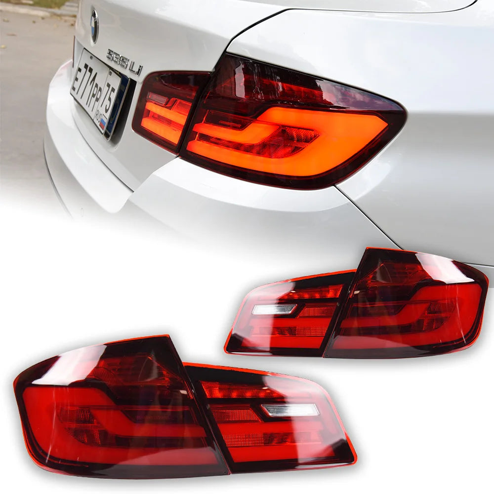 AKD Car Styling Tail Lamp for BMW F10 Tail Lights 2010-2016 F18 LED Tail Light 525i 530i 520i DRL Brake Reverse Auto Accessories