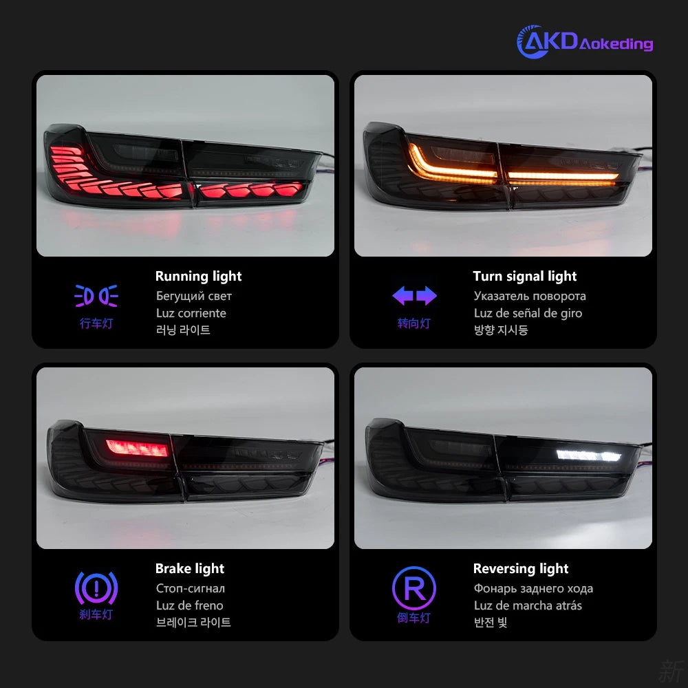 Car Styling for BMW G20 LED Tail Light 2019-2021 G28 Tail Lamp Rear Stop 320i 325i 330i GTS DRL Dynamic Signal Auto Accessories