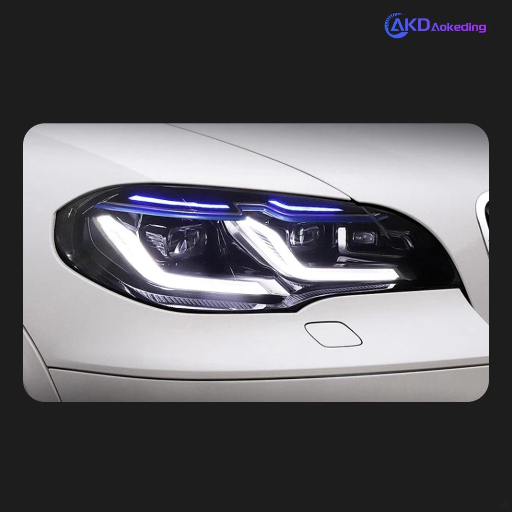 AKD Car Styling Head Lamp for BMW X5 E70 Headlights 2007-2013 E70 LED Blue Style DRL Signal Lamp Hid Automotive Accessories