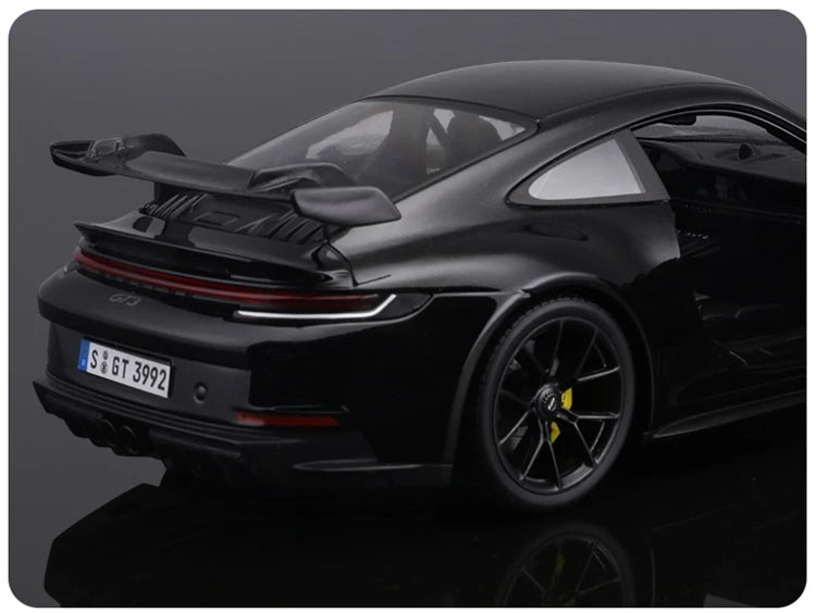 Maisto 1:18 Porsche 911 GT3 Shark Blue /Glossy Black Diecast Model Car