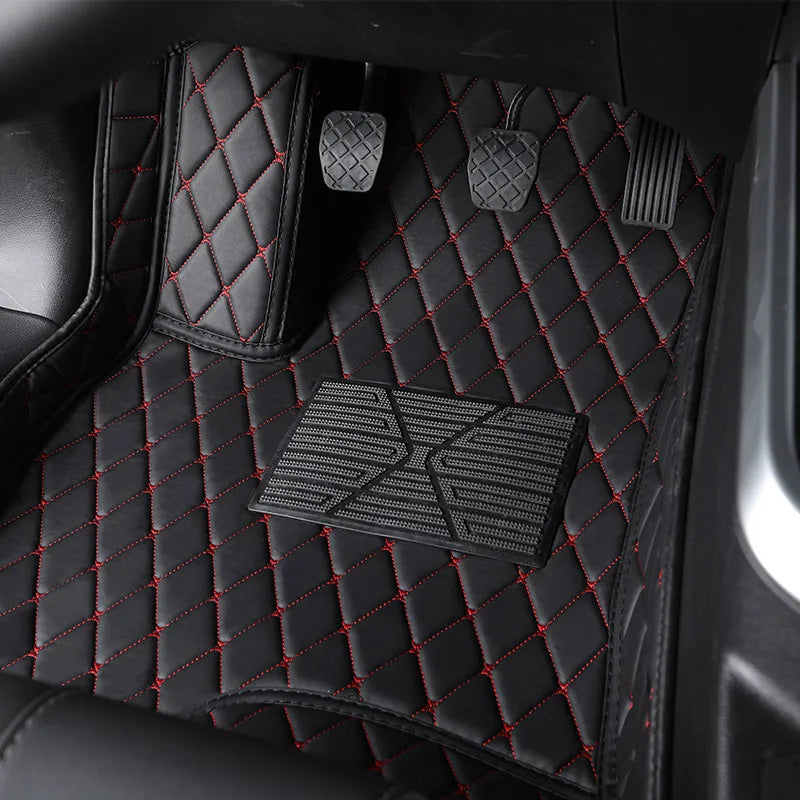 Only Main Driver Leather Car Floor Mats Fit 98% model for Toyota Lada Renault Kia Volkswage Honda BMW BENZ foot Covers