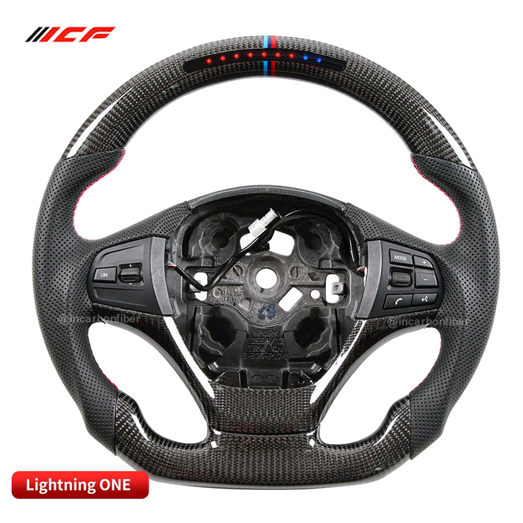 Carbon Fiber LED Steering Wheel for BMW M Performance For BMW F30 F20 F21 F31 F32