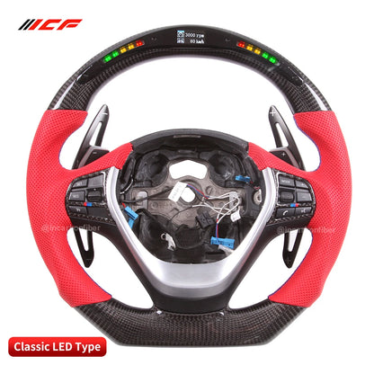 Carbon Fiber LED Steering Wheel for BMW M Performance For BMW F30 F20 F21 F31 F32