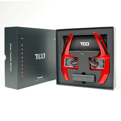 TDD LED Steering Wheel Paddle Shifter Model for BMW F32 F33 F36 F10 F11 F18 F06 F30 M1 M2 M3 M4 M5 G30 G38 & F and G Series