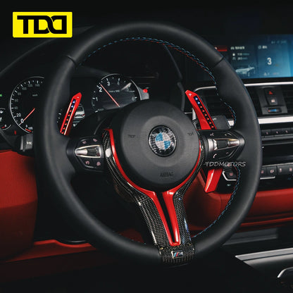 TDD LED Steering Wheel Paddle Shifter Model for BMW F32 F33 F36 F10 F11 F18 F06 F30 M1 M2 M3 M4 M5 G30 G38 & F and G Series
