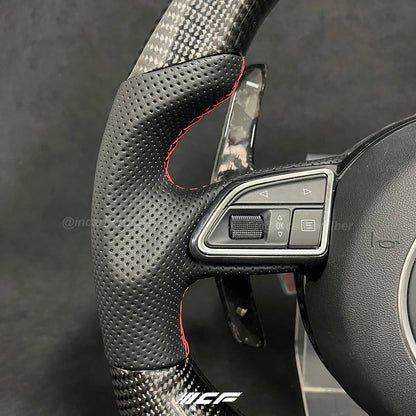Carbon Fiber LED Steering Wheel for Audi A1 A2 A3 A4 A5 RS3 RS4 RS5 S3 S4 S5