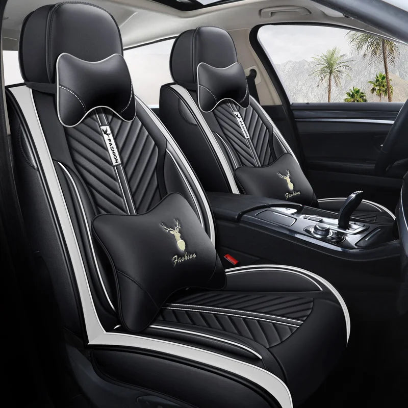 5D Car Seat Covers For bmw 7 Series E38 E65 F01 F02 F03 F04 G11G12 Car Accessories Auto Goods