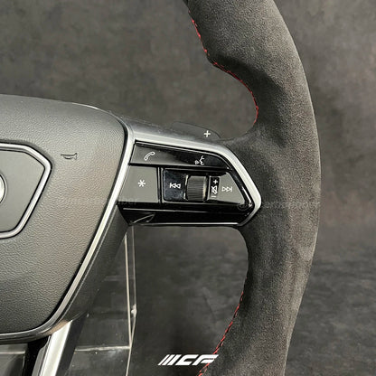 Carbon Fiber LED Steering Wheel for Audi RS6 RS7 S6 S7
