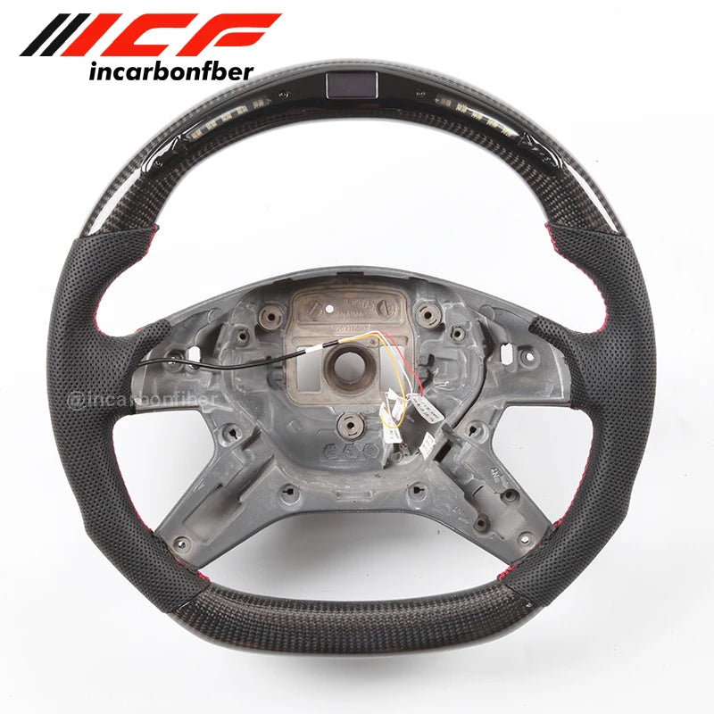 Carbon Fiber LED Steering Wheel for Mercedes Benz B-class C-class E-class  G-class  AMG
