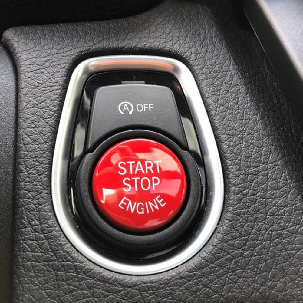Car Engine Start Stop Switch Button Trim Cover Sticker with Tools for BMW F20 F21 F22 F23 F30 F31 F32 F33 F10 Car Accessories