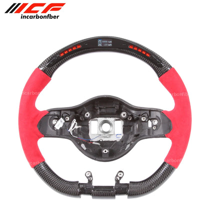 Carbon Fiber LED Steering Wheel for Mercedes Benz B-class C-class E-class GLA GLK CLA CLS AMG