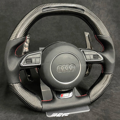 Carbon Fiber LED Steering Wheel for Audi A1 A2 A3 A4 A5 RS3 RS4 RS5 S3 S4 S5