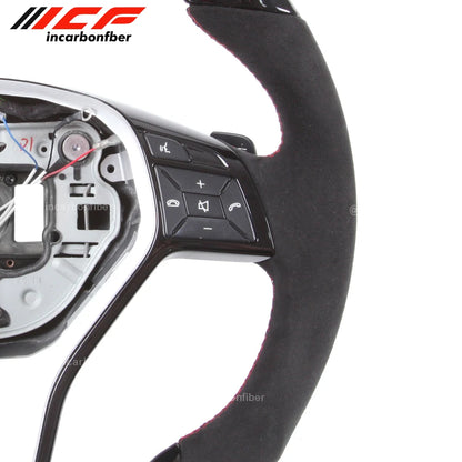Carbon Fiber LED Steering Wheel for Mercedes Benz B-class C-class E-class GLA GLK CLA CLS