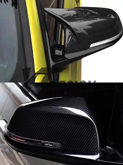 适用于宝马1系F20碳纤维改装件机盖引擎盖前唇尾翼后视镜灯眉中网
