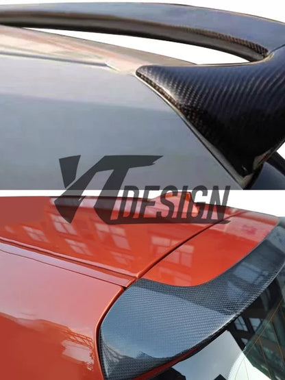 适用于宝马1系F20碳纤维改装件机盖引擎盖前唇尾翼后视镜灯眉中网