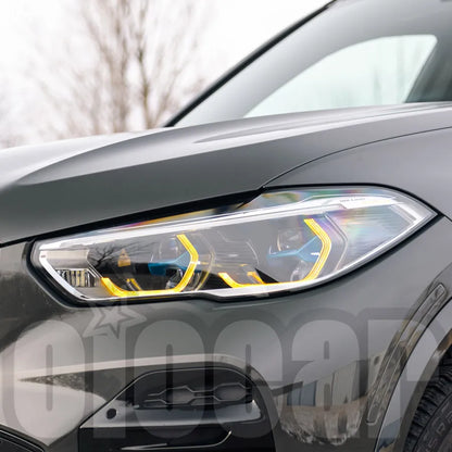 oiomotors CSL Style Lemon Yellow DRL Daytime Running Lights LED Module for BMW G05 X5 F95 X5M