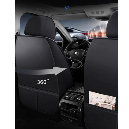 Universal Pu Leather Car Seat Cover for Bmw 7 Series All car models E38 E65 F01 F02 F03 F04 G11 G12 Auto Accessories Interior