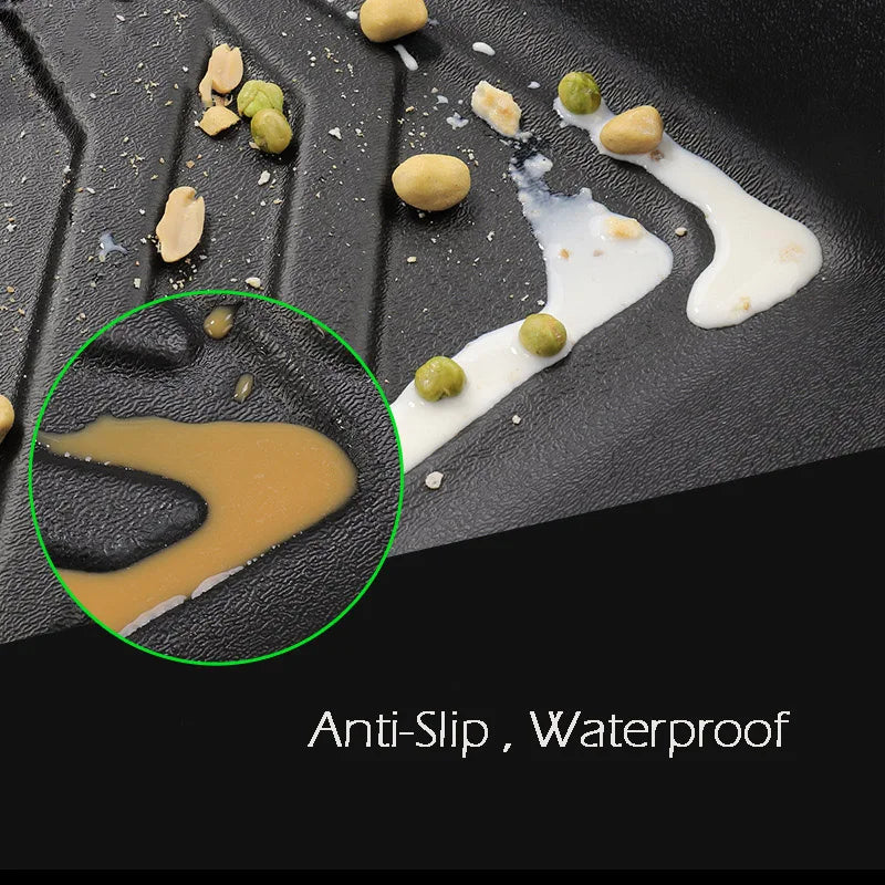 Car Floor Mat for BMW X6 F16 M Sport M50d 2015~2019 2016 2017 Panel Part Foot TPE Liner Carpet Pad Custom Cover Rug Accessories