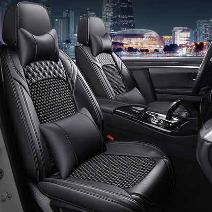 Universal Style Luxury Ice Silk Car Seat Cover for Bmw 2 Series All Car Models F22 F23 F44 F45 F46 G42 Car Accessories Interior