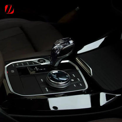 Crystal 3-Piece Set Gear Shift Knob Volume Button for BMW X5  X6 F15 F16 E70 E71 E72 Car Interior Accessories