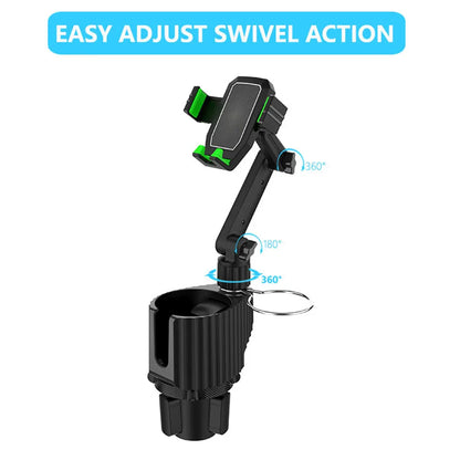 Car Cup Holder Drinking Bottle Holder Mobile Phone Stand Organizer Cellphone Moun for Auto Car Styling Accessories for bmw lada