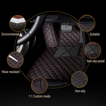 Car floor mats for BMW X3 F25 2011 2012 2013 2014 2015 2016 Custom auto foot Pads automobile carpet cover