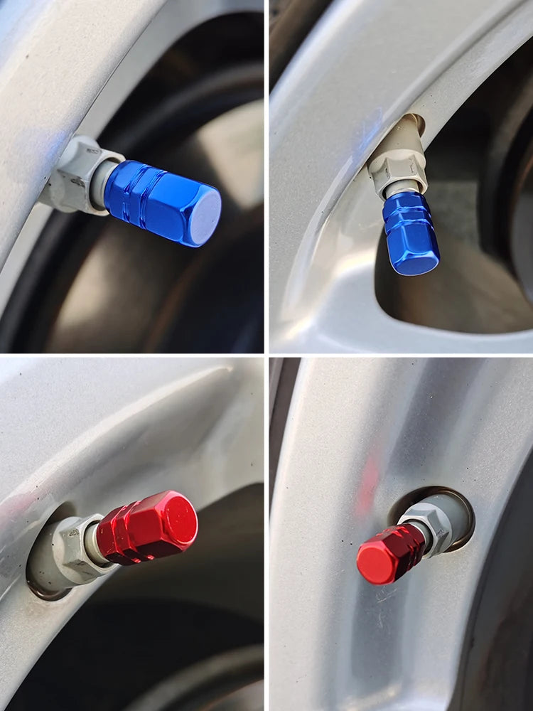 Car Wheel Caps Valve Stem Cap Tyre Covers Aluminum Air Valve Tire for BMW Automobiles Motorcycles Bicycle Auto Accessories Tool