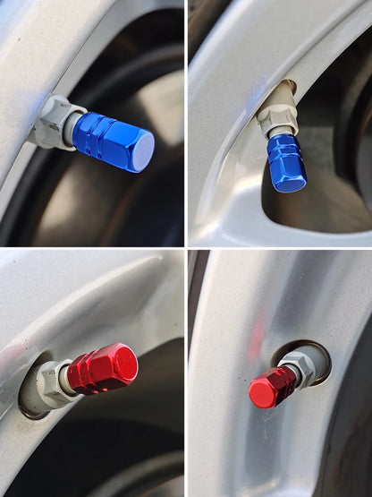 Car Wheel Caps Valve Stem Cap Tyre Covers Aluminum Air Valve Tire for BMW Automobiles Motorcycles Bicycle Auto Accessories Tool