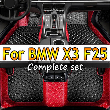 Car floor mats for BMW X3 F25 2011 2012 2013 2014 2015 2016 Custom auto foot Pads automobile carpet cover