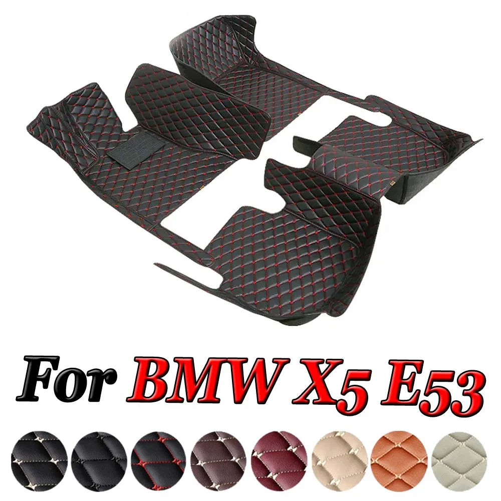 Car floor mats for BMW X5 E53 2004 2005 2006 2007 Custom auto foot Pads automobile carpet cover