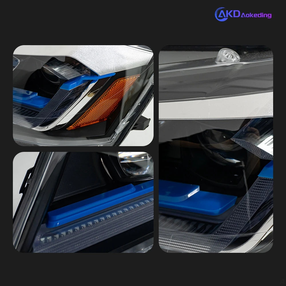 AKD Car Lights for BMW X3 F25 LED Headlight Projector Lens 2010-2013 Pre-LCI Head Lamp Front DRL Signal Automotive Accessories