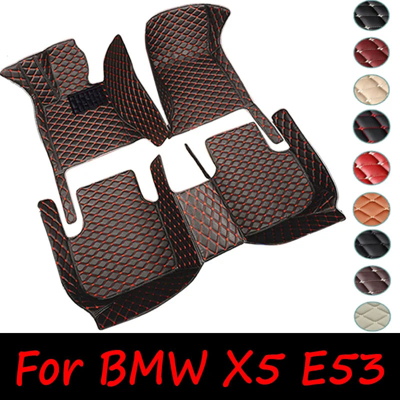 Car floor mats for BMW X5 E53 2004 2005 2006 2007 Custom auto foot Pads automobile carpet cover interior accessories
