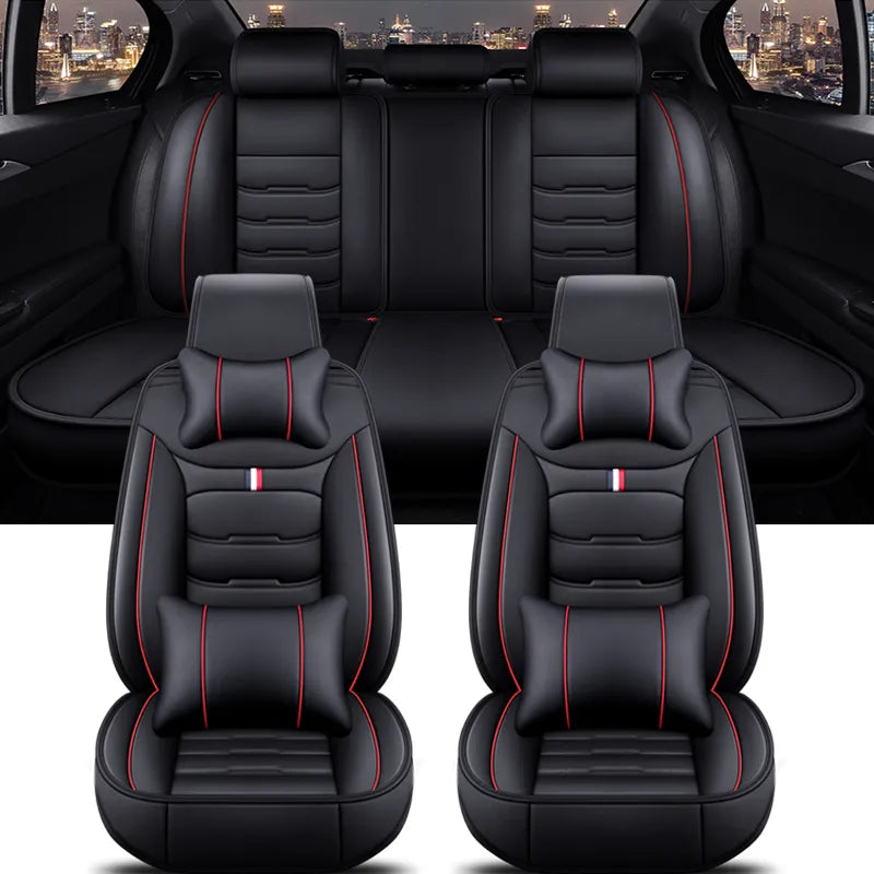 Universal Car Seat Cover for Bmw 5 Series All Car Models F10 F11 G30 G31 E39 E60 E61 F07 F18 G38 Accessories Interior Details