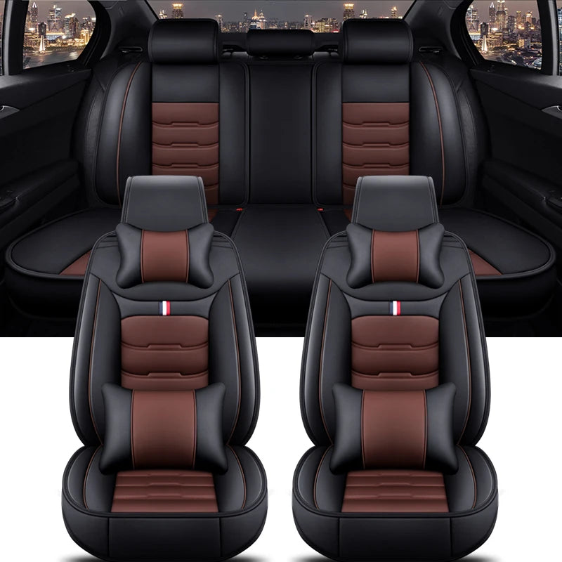 Universal Car Seat Cover for Bmw 5 Series All Car Models F10 F11 G30 G31 E39 E60 E61 F07 F18 G38 Accessories Interior Details