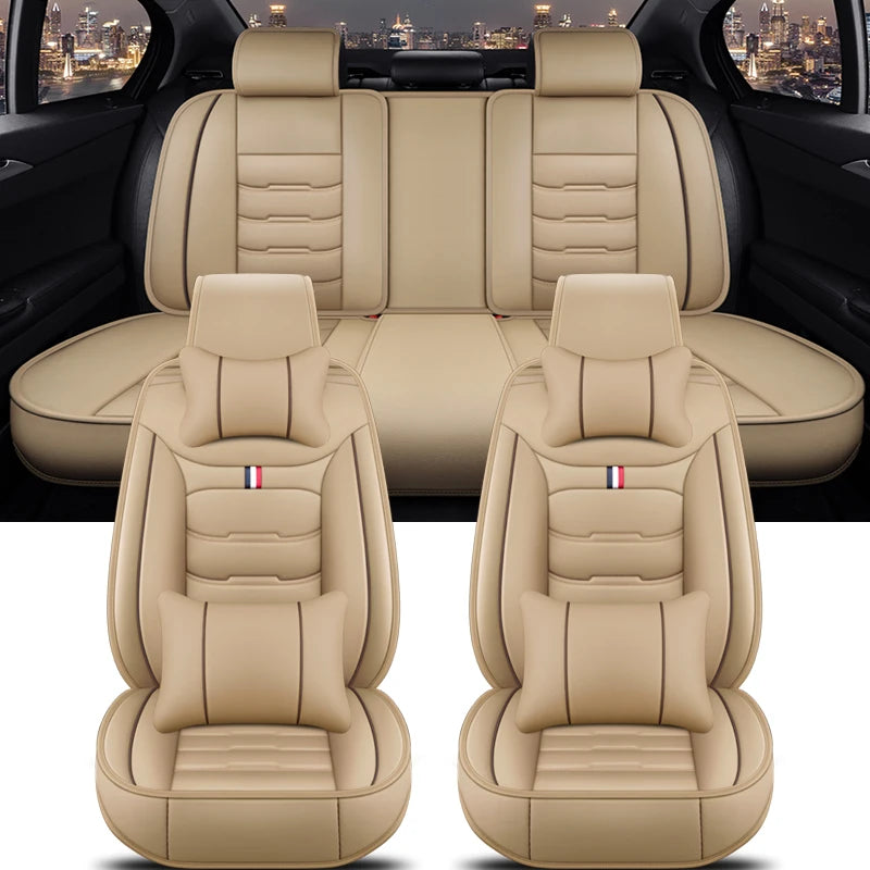 Universal Car Seat Cover for Bmw 5 Series All Car Models F10 F11 G30 G31 E39 E60 E61 F07 F18 G38 Accessories Interior Details
