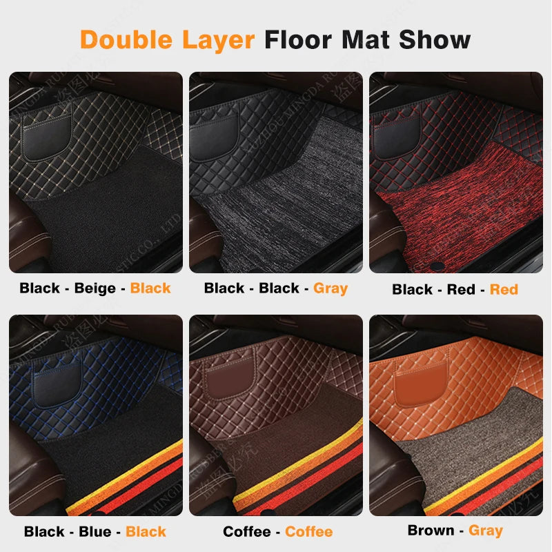 Car Floor Mats For BMW 6 Series F12 Convertible 2011 2012 2013 2014 2015 2016 Auto Foot Pads Carpet Cover Interior Accessories