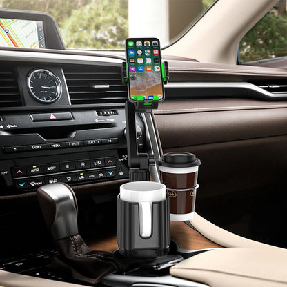 Car Cup Holder Drinking Bottle Holder Mobile Phone Stand Organizer Cellphone Moun for Auto Car Styling Accessories for bmw lada
