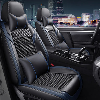 Universal Style Luxury Ice Silk Car Seat Cover for Bmw 2 Series All Car Models F22 F23 F44 F45 F46 G42 Car Accessories Interior