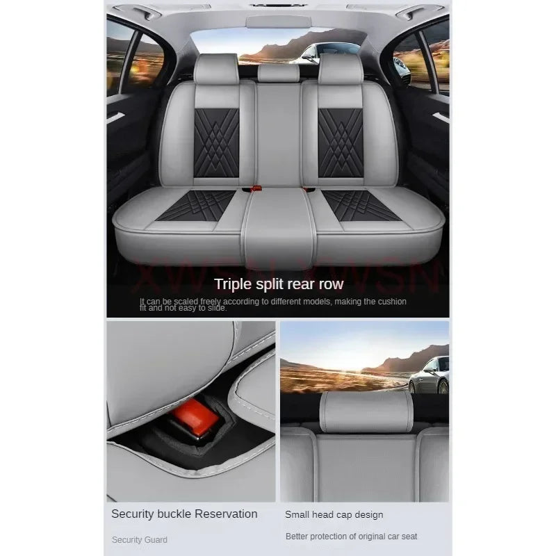 Universal Style 3D Car Seat Covers for Kia Rio Ceed Dacia Duster Jeep Compass BMW E39 E60 Interior Accessories Seat Protectors