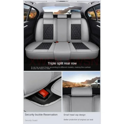 Universal Style 3D Car Seat Covers for Kia Rio Ceed Dacia Duster Jeep Compass BMW E39 E60 Interior Accessories Seat Protectors
