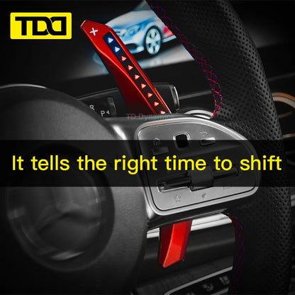 TDD LED Steering Wheel Paddle Shifter Model for BMW F32 F33 F36 F10 F11 F18 F06 F30 M1 M2 M3 M4 M5 G30 G38 & F and G Series