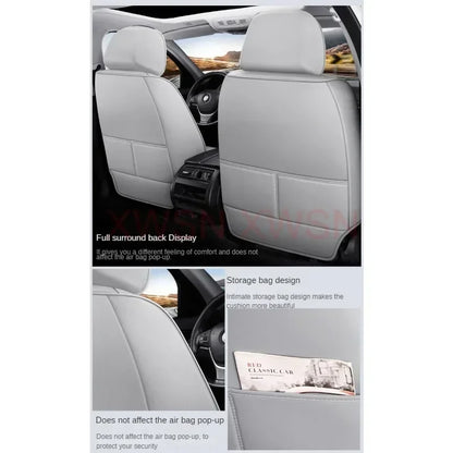 Universal Style 3D Car Seat Covers for Kia Rio Ceed Dacia Duster Jeep Compass BMW E39 E60 Interior Accessories Seat Protectors