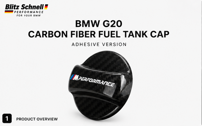 Carbon Fuel Tank Cover for BMW G20 G21 G28